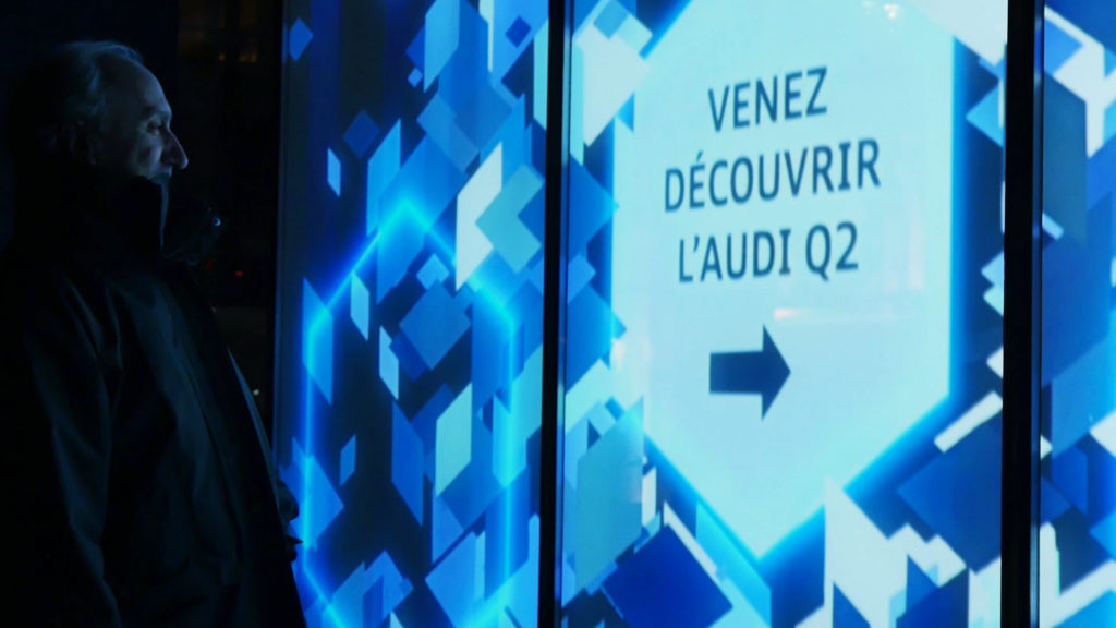 AUDI FENÊTRE INTERACTIVE