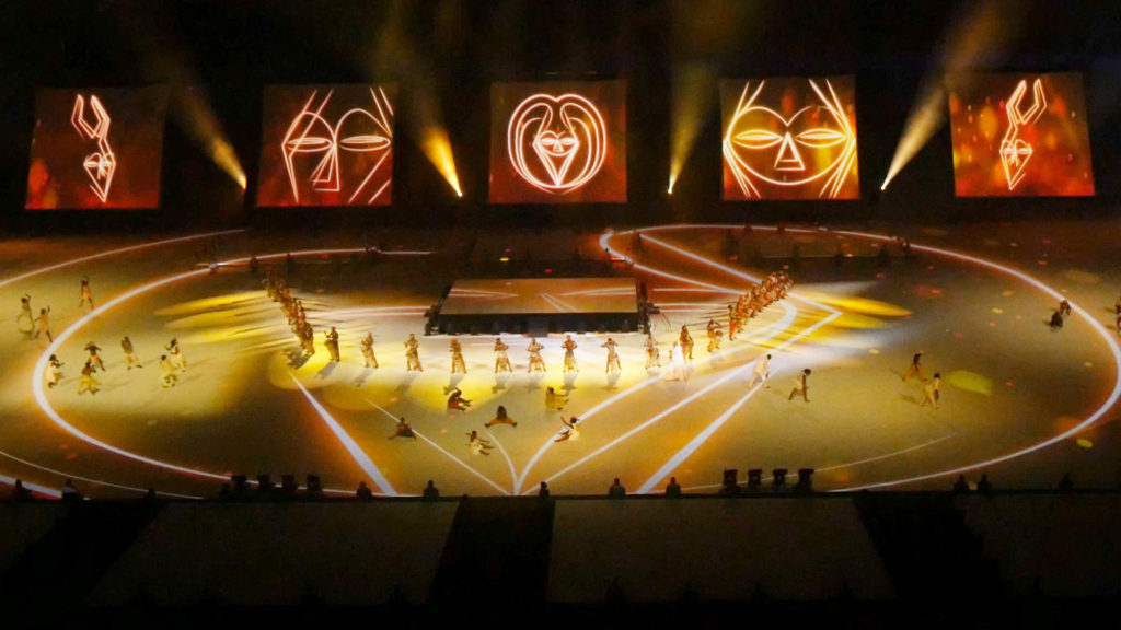 11TH AFRICAN GAMES IN BRAZZAVILLE OPENING CEREMONY