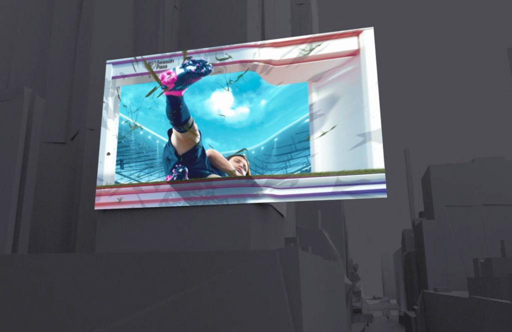 MLS TIMES SQUARE 3D BILLBOARD