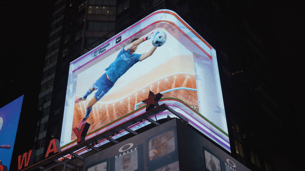 MLS TIMES SQUARE 3D BILLBOARD