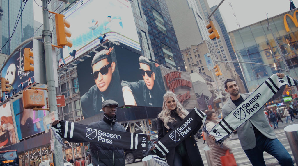 MLS TIMES SQUARE 3D BILLBOARD