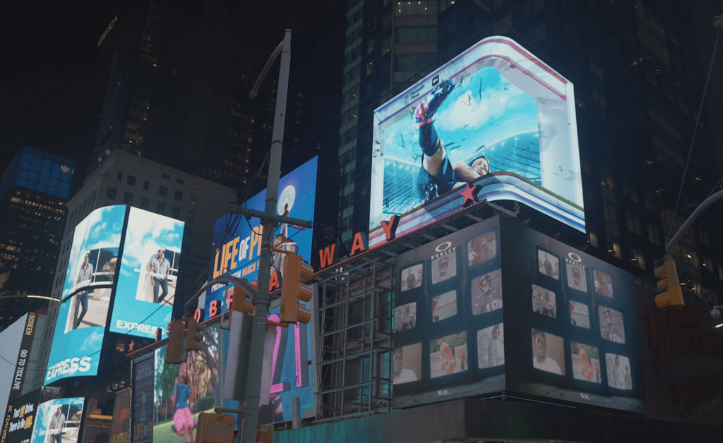 MLS TIMES SQUARE 3D BILLBOARD