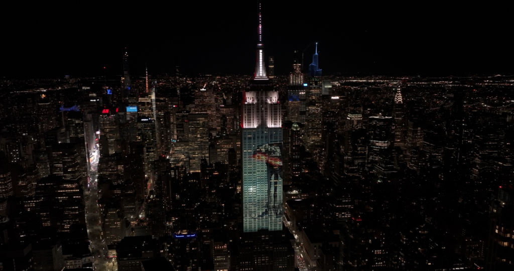STAR WARS SUR L'EMPIRE STATE BUILDING