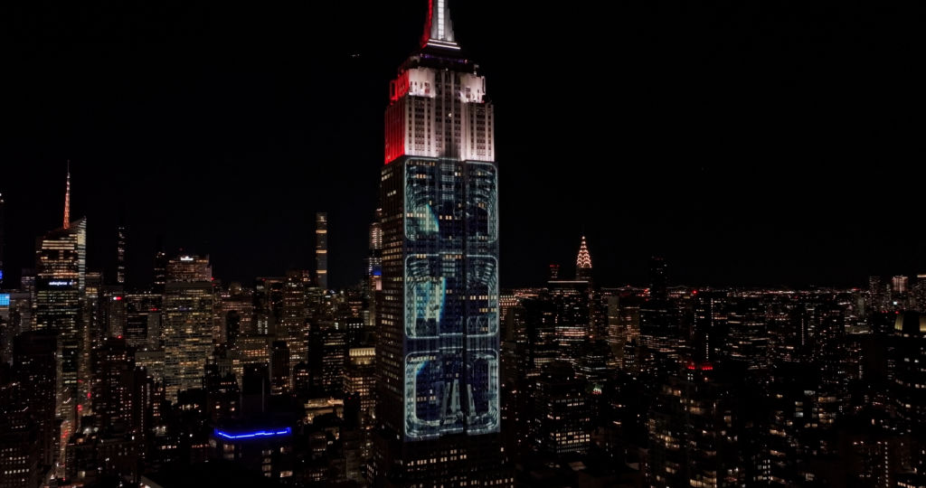 STAR WARS SUR L'EMPIRE STATE BUILDING